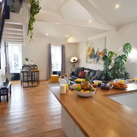 Duplex Elegant & Moderne - 3 - Rooftop Terrasse & Jacuzzi- Chelitz Apartment Biarritz