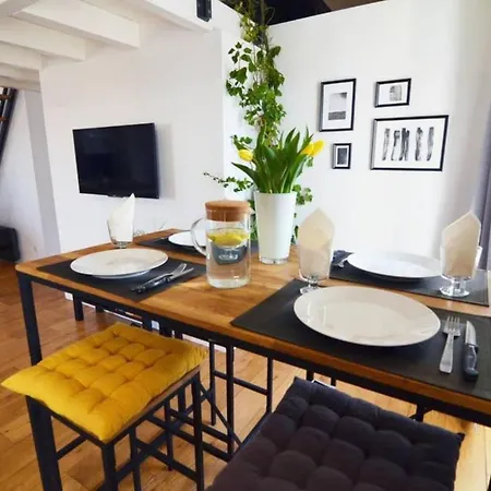 Duplex Elegant & Moderne - 3 - Rooftop Terrasse & Jacuzzi- Chelitz Lejlighed