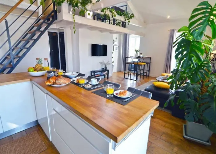 Apartment Duplex Elegant & Moderne - 3 - Rooftop Terrasse & Jacuzzi- Chelitz Biarritz